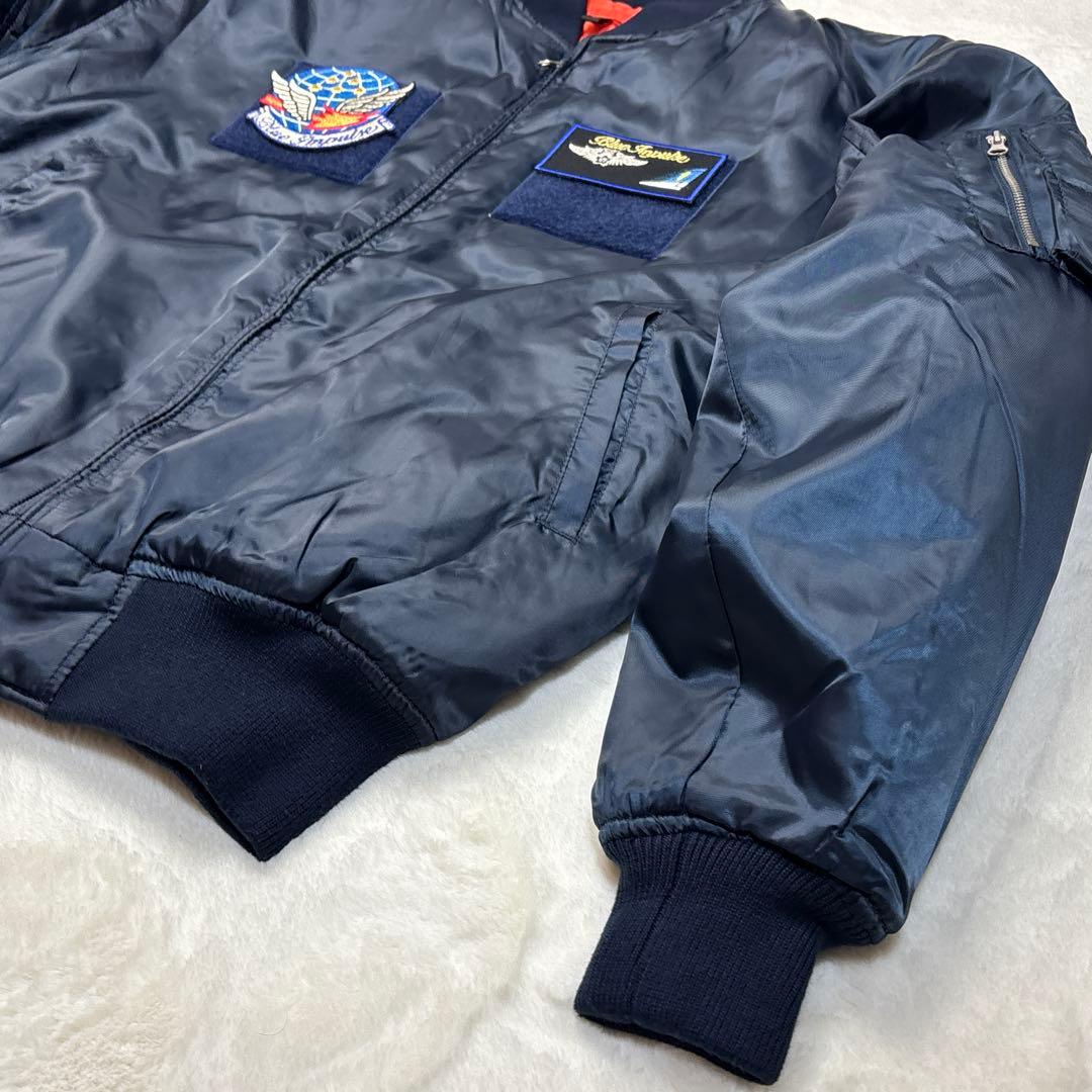 【美品】ブルーインパルス MA-1 フライトジャケット ワッペン 航空自衛隊