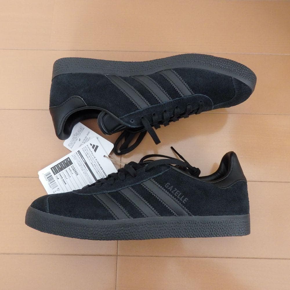 アディダス/ガゼル/25cm/トリプルブラック/CQ2809/未使用品
