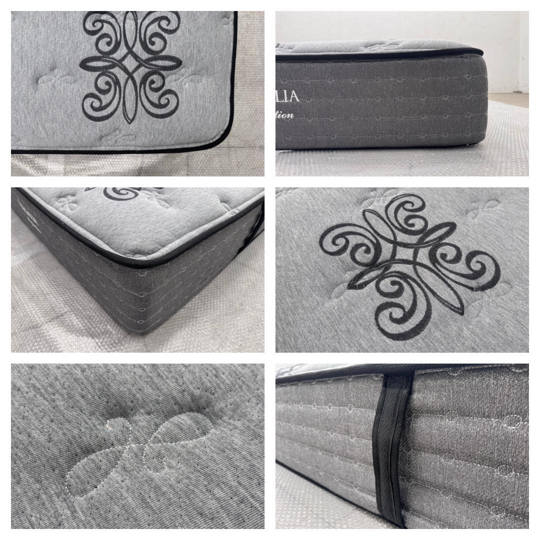 T6698☆展示極美品☆レガリア☆パーフェクション☆セミダブルマットレス☆IDC