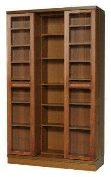 【書棚・丸伸ブックマン】800冊収納可スライド本棚・SI-120T・静岡受取OK