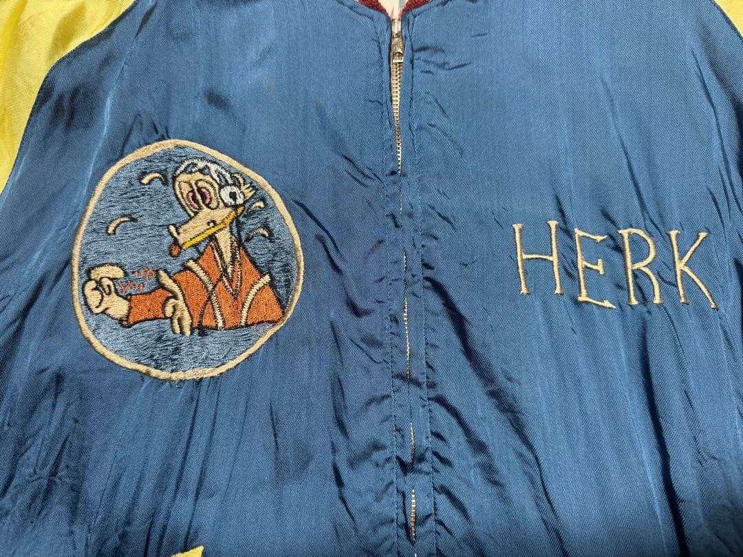 美品 テーラー東洋 スペシャルスカジャン CAMP松島 特大 TT11525