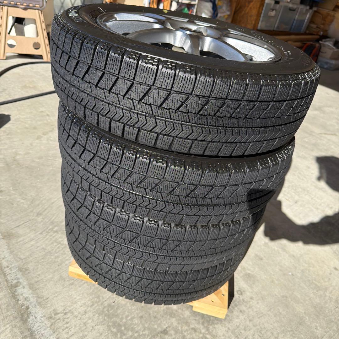 ブリヂストン VRX 155/65R14 スタッドレスとホイールセット　その①
