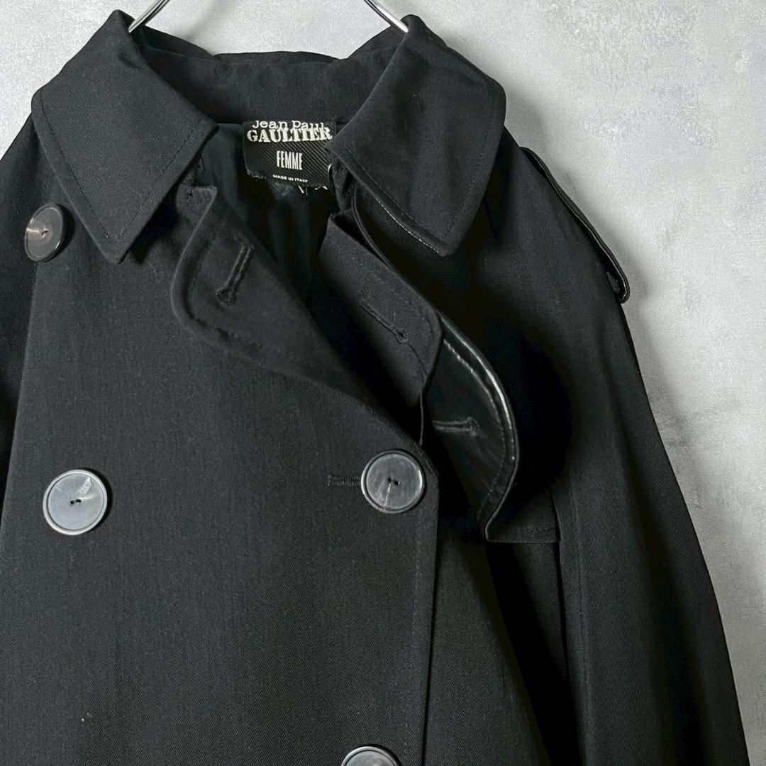 JEAN PAUL GAULTIER カッティング トレンチコート N2409