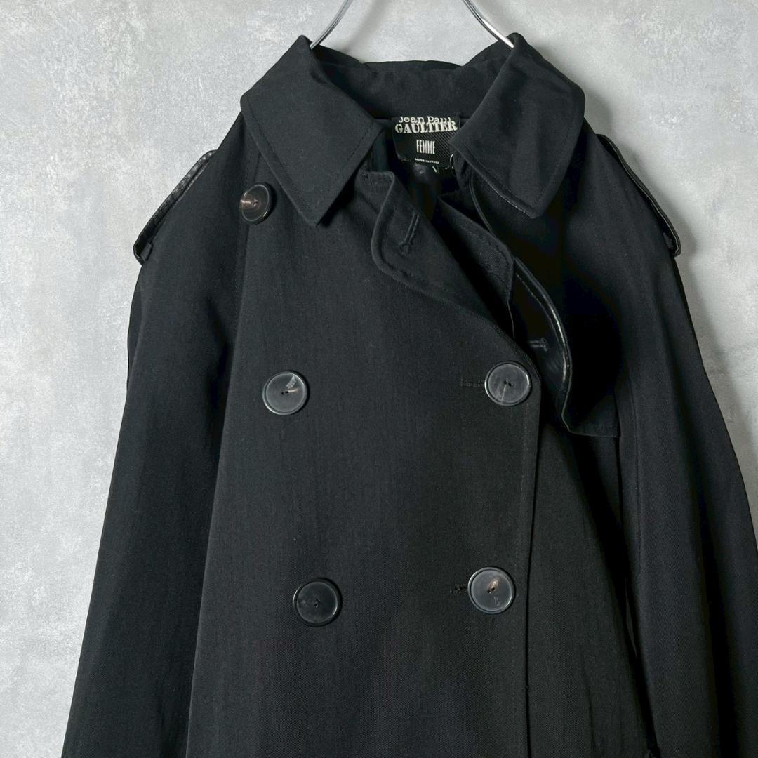 JEAN PAUL GAULTIER カッティング トレンチコート N2409