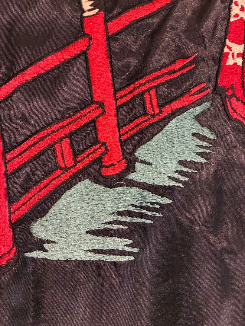 テーラー東洋 東洋 「虎、舞妓×龍、CHIEF」リバーシブルサテンスカジャン