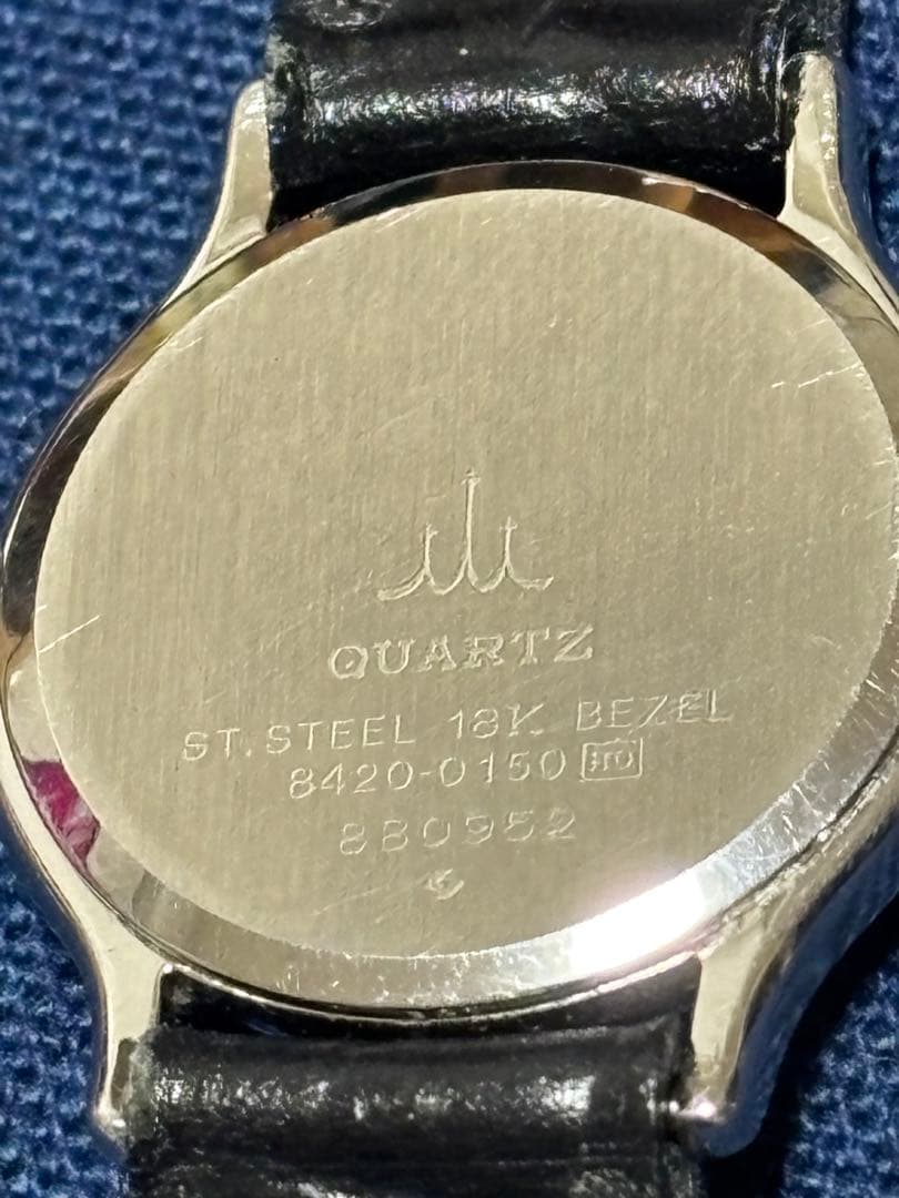 セイコークレドール18金　中古稼働品