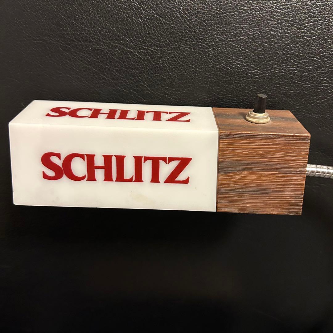 ビンテージ★SCHLITZ シュリッツ デスクランプ/アメリカン雑貨★