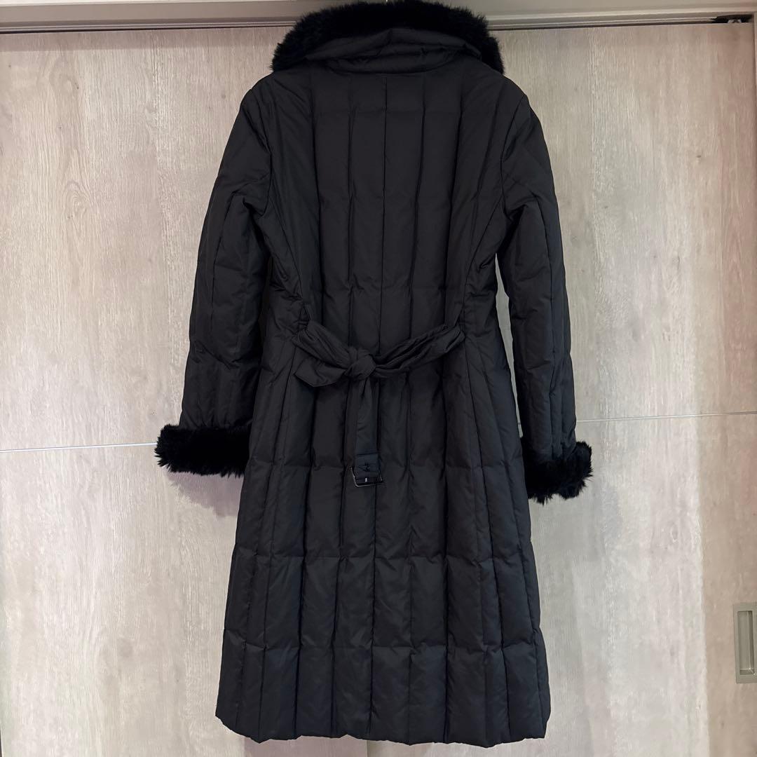BURBERRY ファー付きダウンジャケット 40