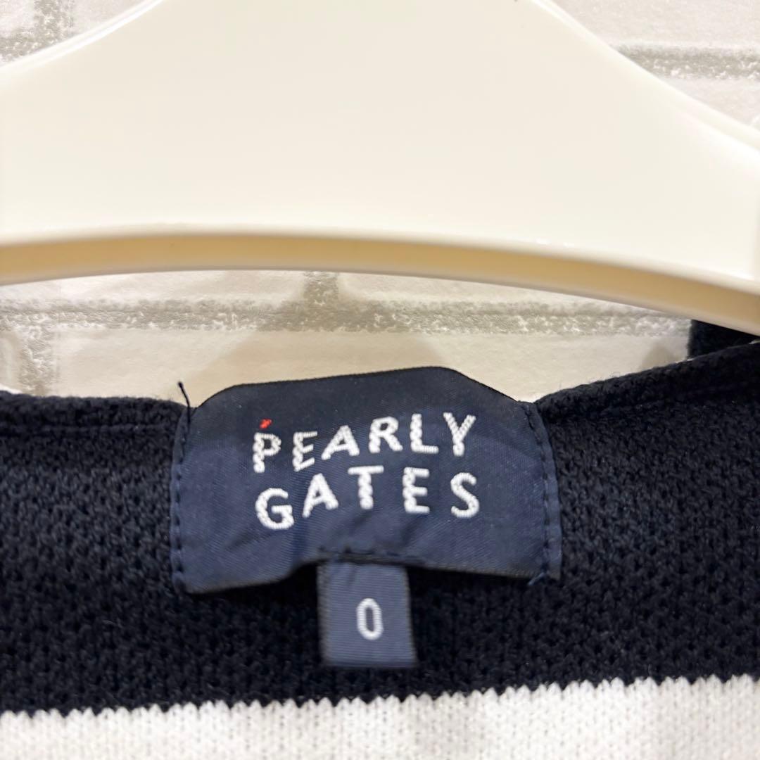 パーリーゲイツ　パーカー　ニット　星柄