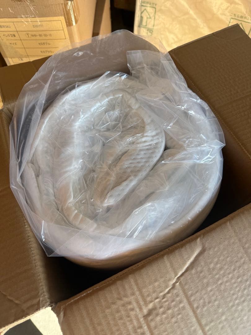 新品　厚さ9センチ　マットレス+ふかふか敷布団セット 200cm幅　アイボリ