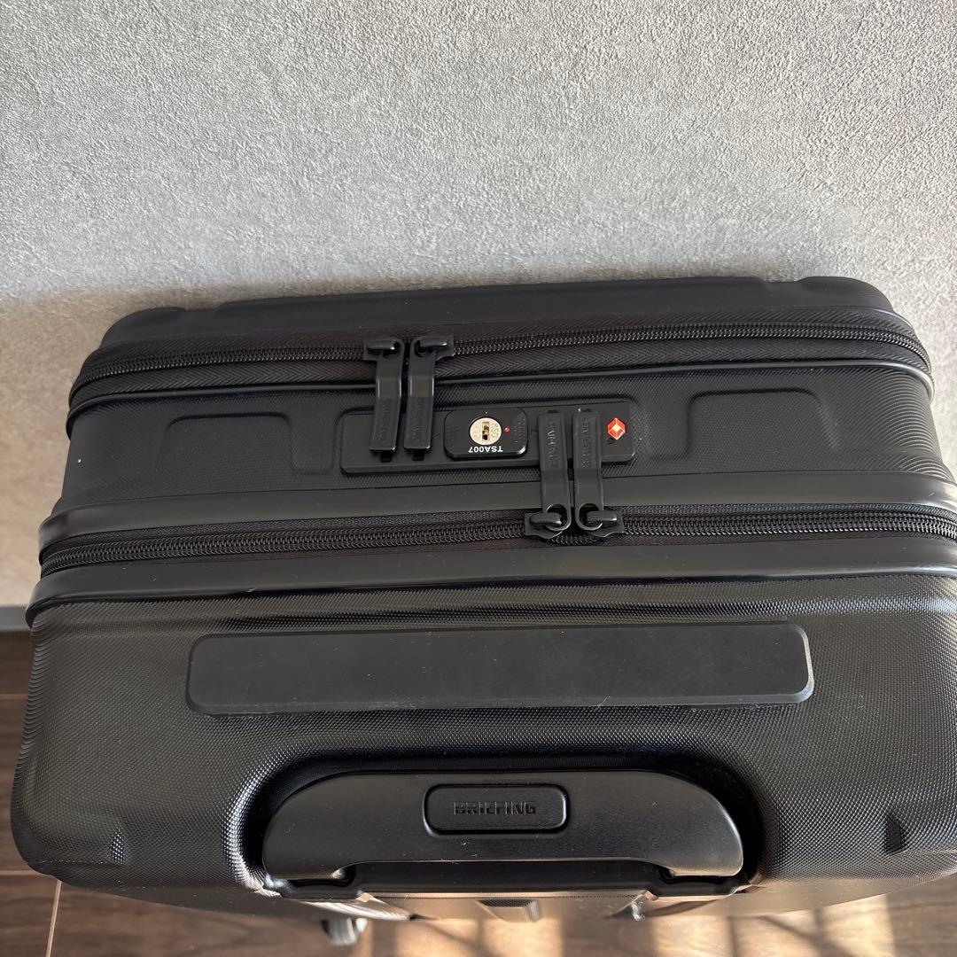 BRIEFINGキャリーケース／マットブラック・キャスター付き・TSAキー無し