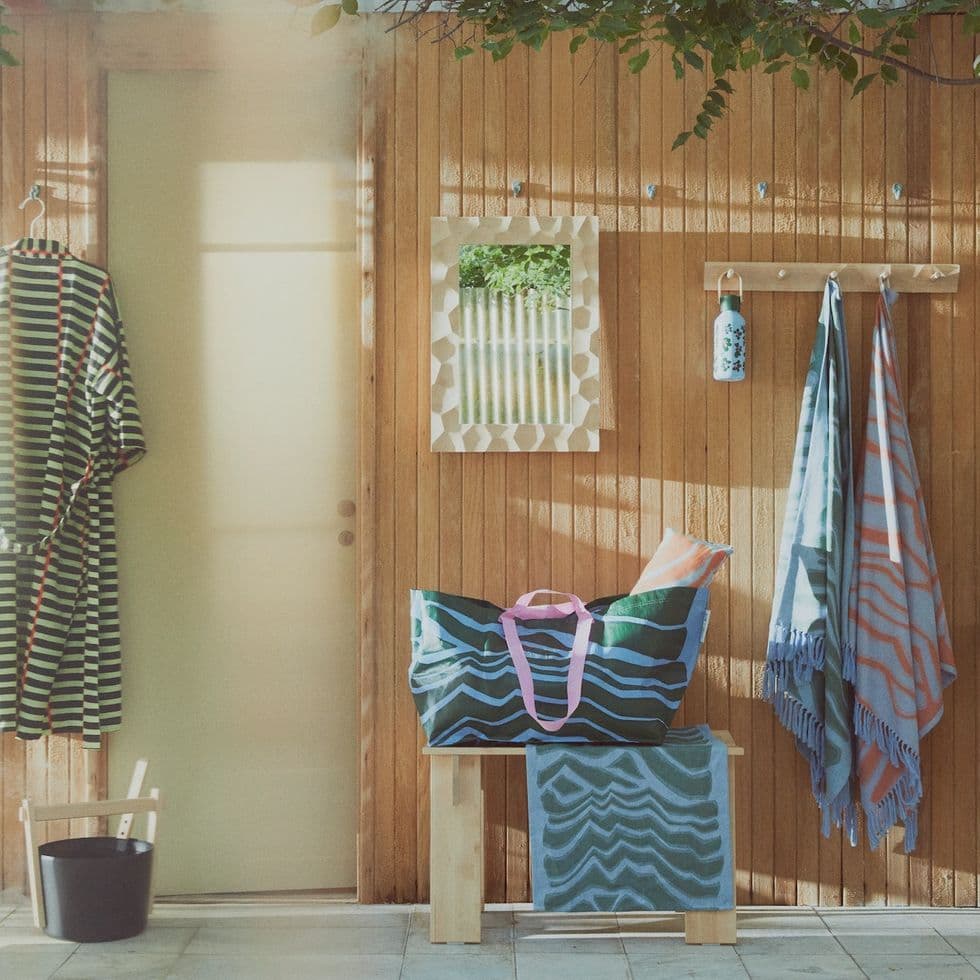 marimekko　IKEA　ミラー　鏡