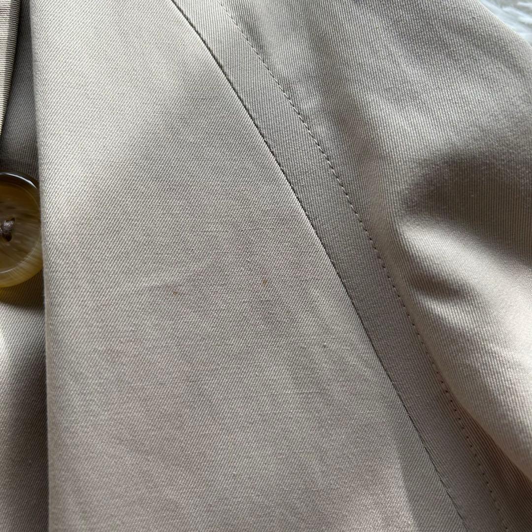 【希少XL 極美品】バーバリー　トレンチコート　ロング丈　ベルト完備　ベージュ