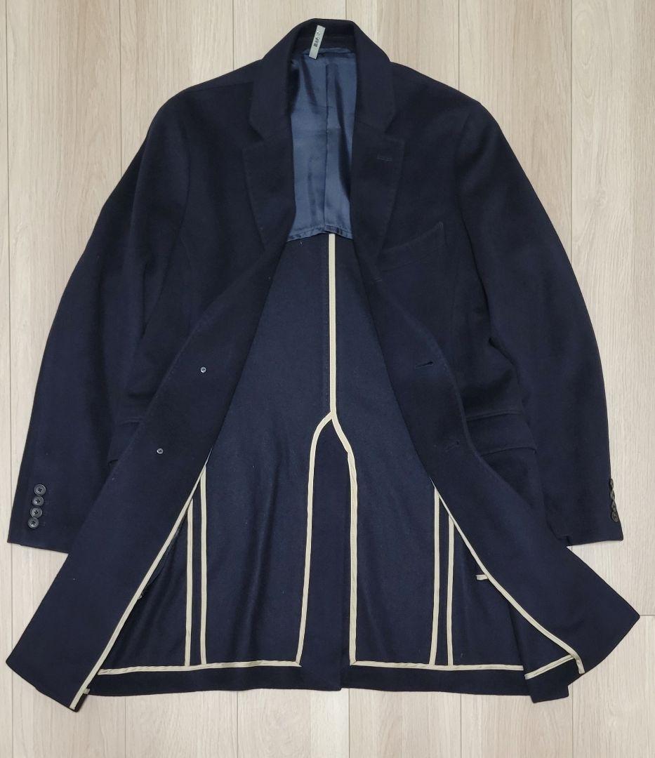 カシミヤ100% G-stage チェスターコート ジーステージ 46