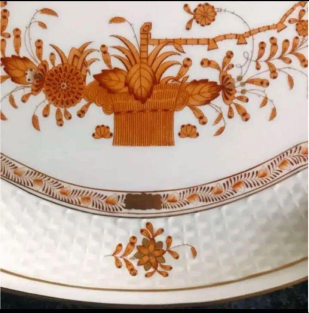 ヘレンド　『インドの華』シリーズ アポニーマロン　パーティートレイ