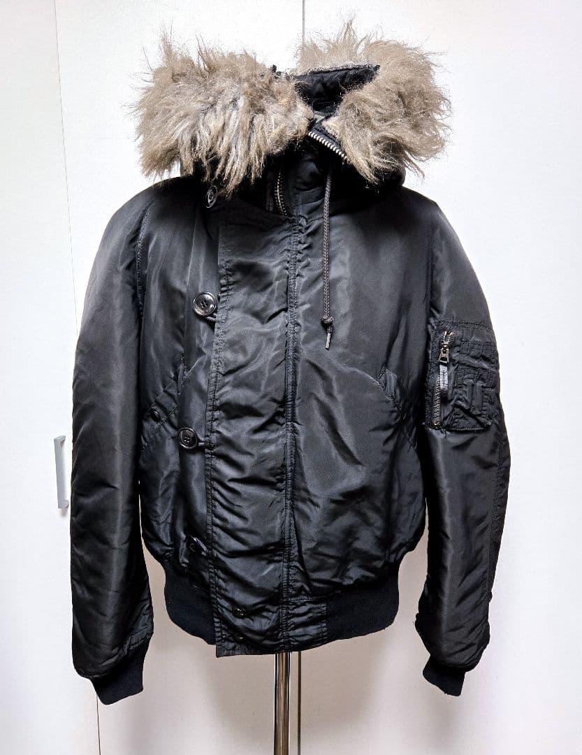 80s ヴィンテージ ALPHA アルファ N-2B フライト ジャケット