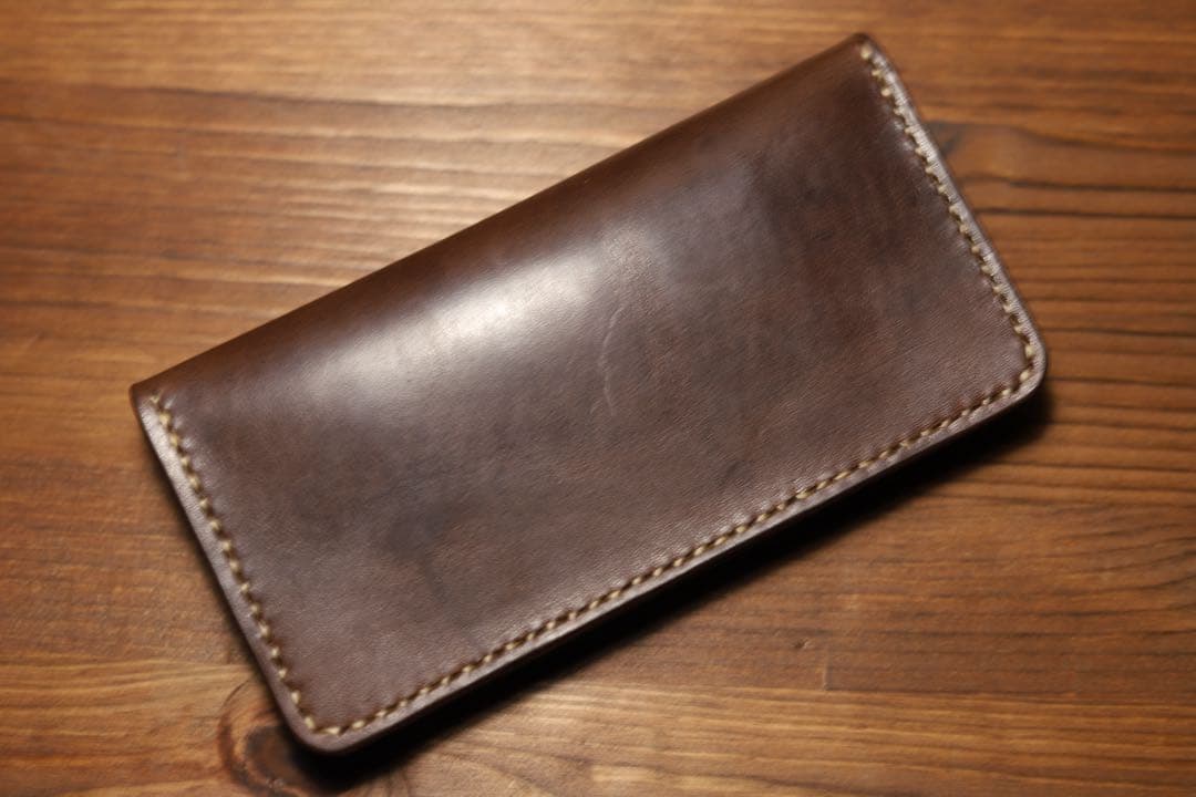 ‼️限定一点限り‼️新喜皮革ホースバット　トラッカーウォレット‼️茶芯