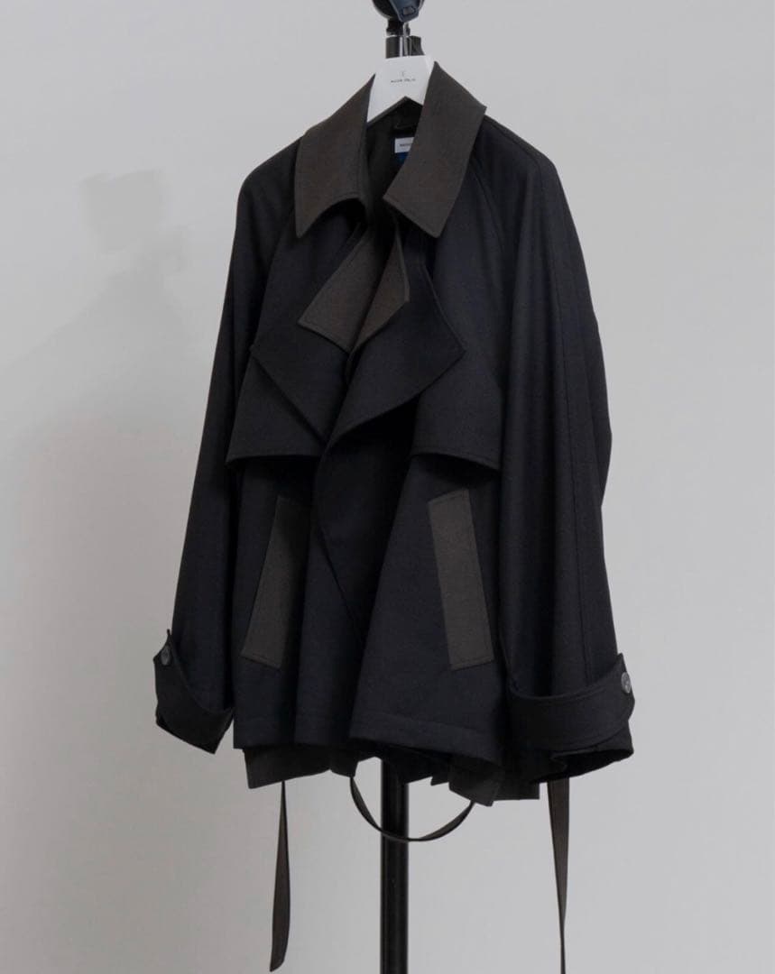 【極美品】MAISON SPECIAL ショートトレンチブルゾン