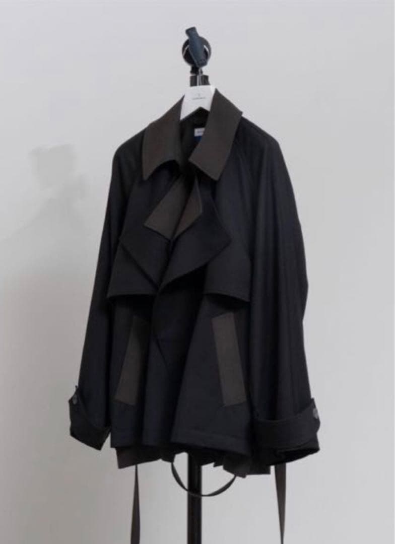 【極美品】MAISON SPECIAL ショートトレンチブルゾン