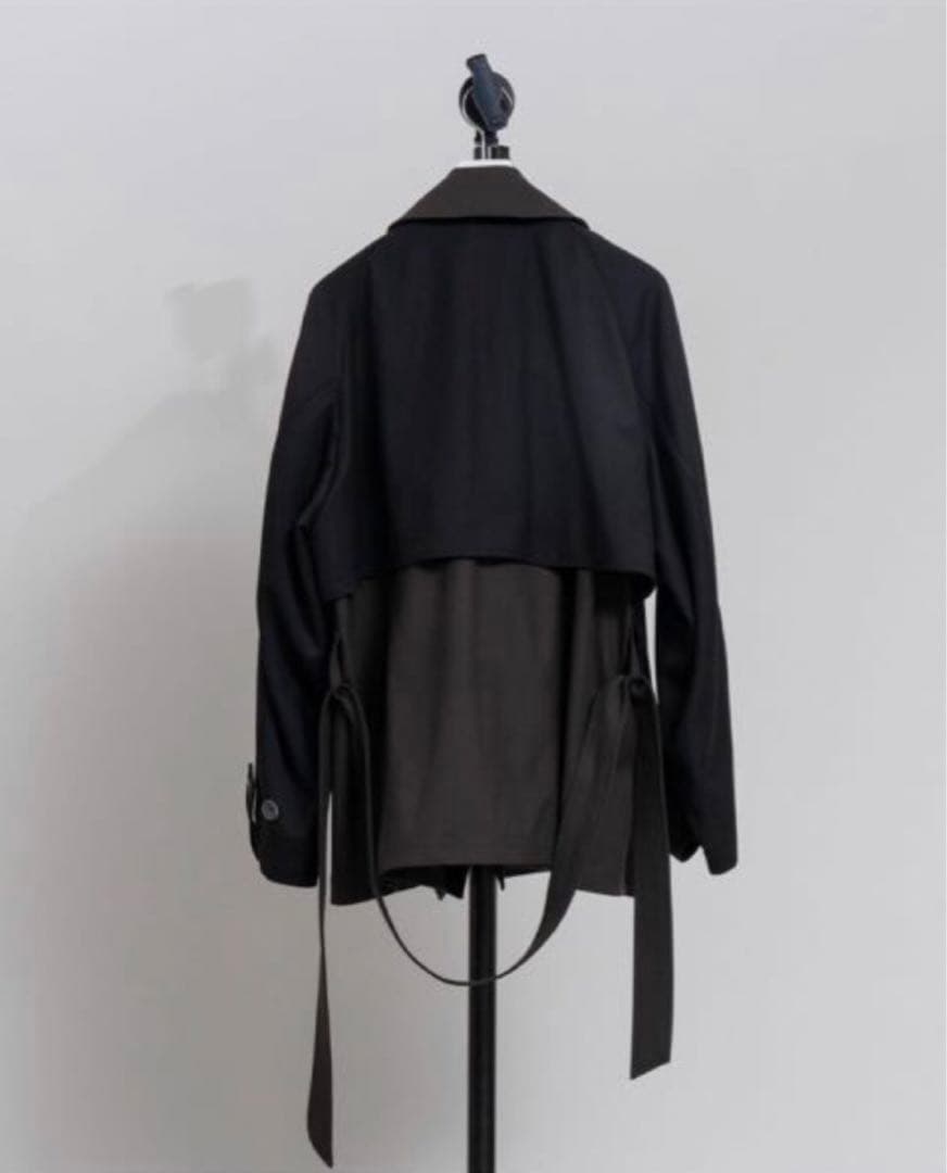 【極美品】MAISON SPECIAL ショートトレンチブルゾン