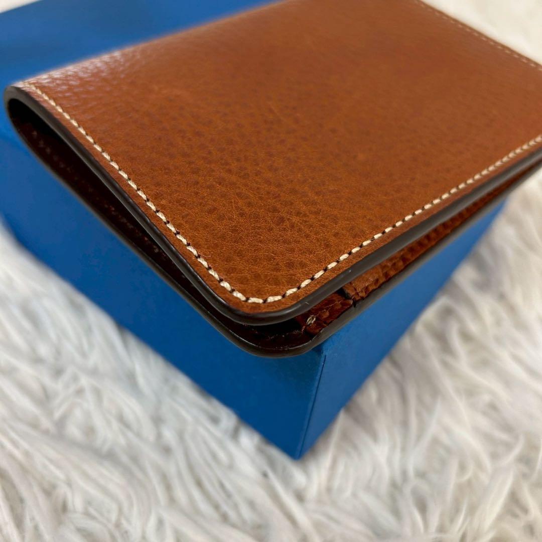 未使用級✨土屋鞄 ウルバーノ ジャケットパース 折り財布 ブラウン
