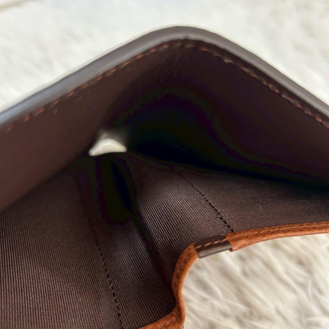 未使用級✨土屋鞄 ウルバーノ ジャケットパース 折り財布 ブラウン