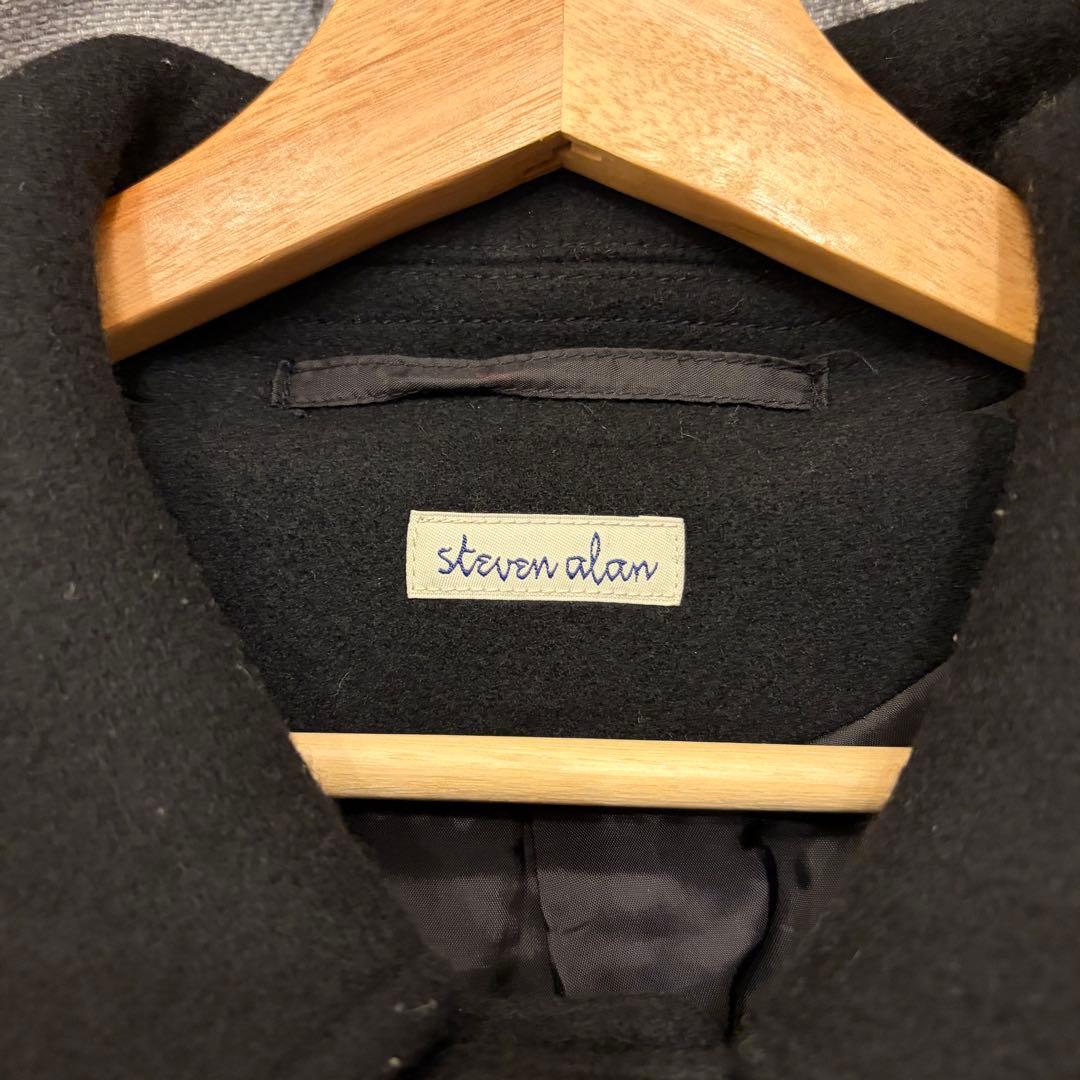 steven alan ダークグレー バルカラーコート