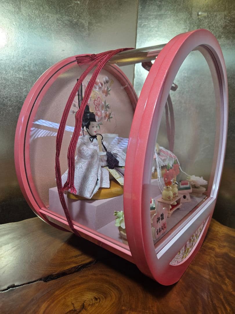 【一点限り】雛人形 ケース飾り　K56
