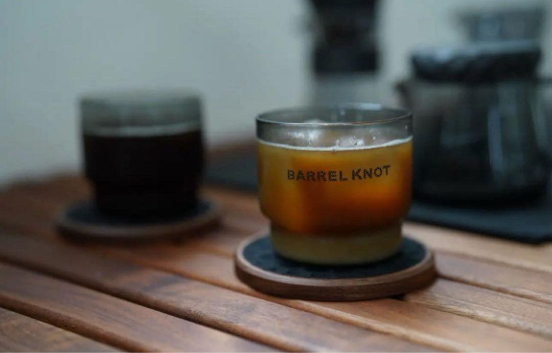 【即完売品】バレルノット　グラス　2個セット