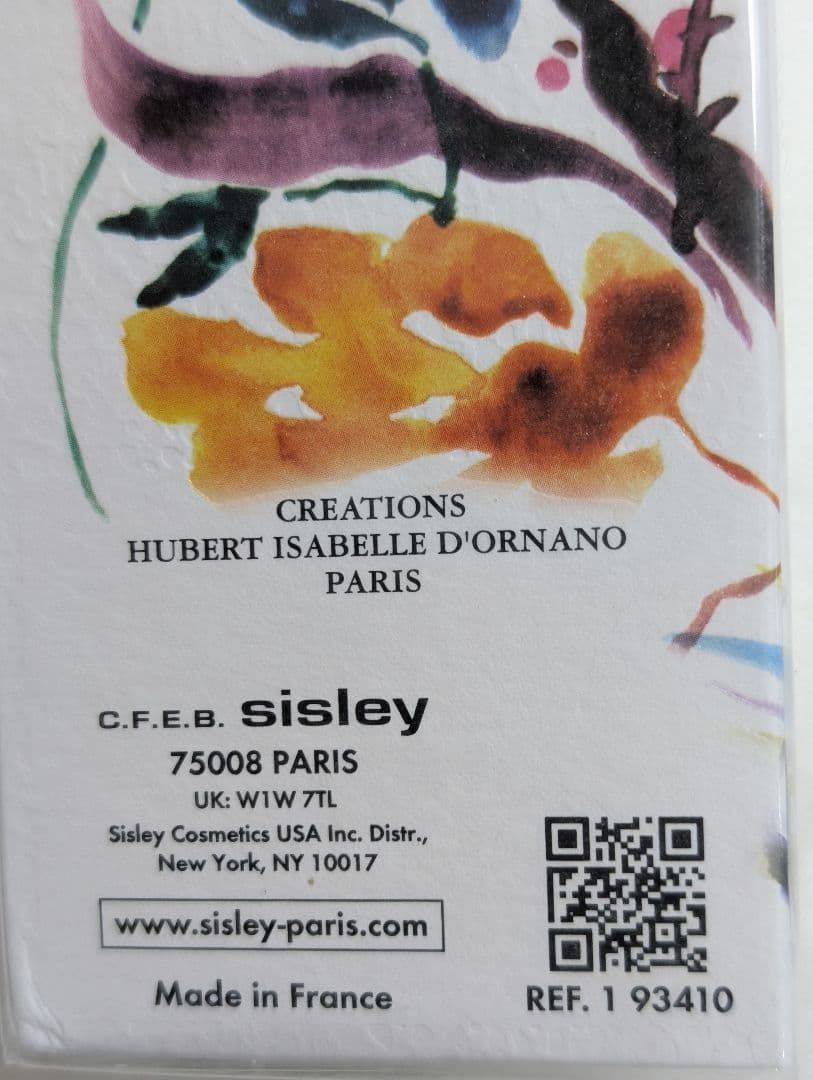 シスレー　オードトワレ　「ロー レヴェ エリヤ」