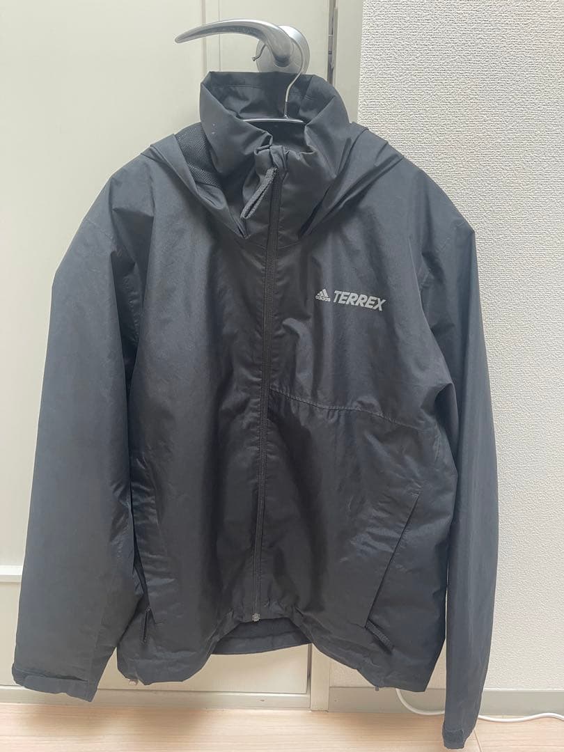 アディダス adidas アウトドア トレイル ジャケット&パンツ Lサイズ