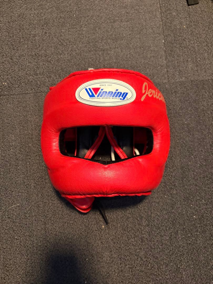 Winning ヘッドギア 赤
