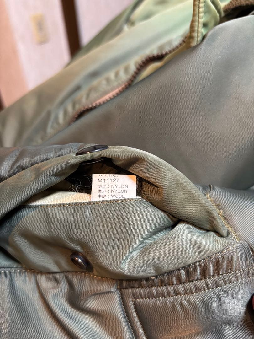 ワ*ラ様 U.S. AIR FORCE B-15Dフライト緑オリーブグリーンUS