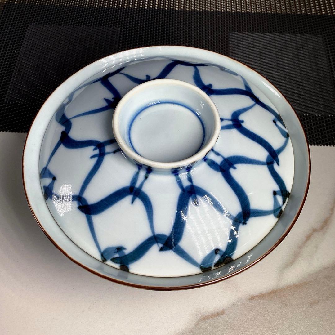 骨董品　たち吉　× 山田百貨店　夫婦　蓋付湯飲み　蓋付ご飯茶碗　ペア