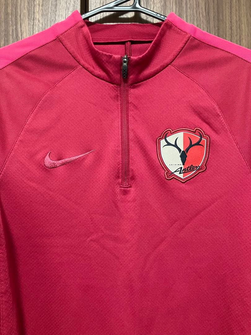 鹿島アントラーズ 　NIKE　トレーニングトップ　長袖ジャージ　Mサイズ　非売品