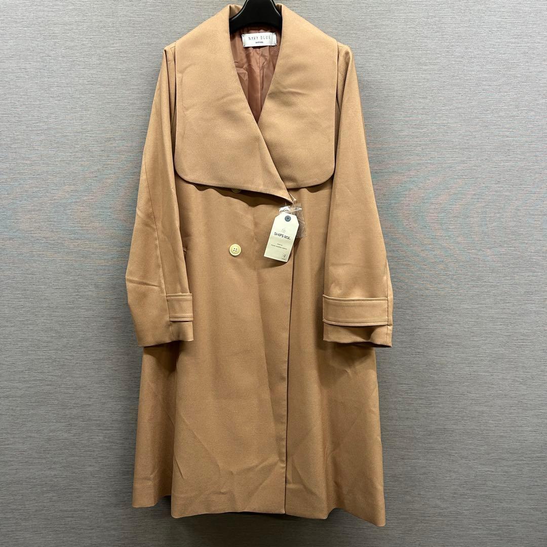 SHIPS any シップス エニィ Aライン コート タグ付き ミディコート