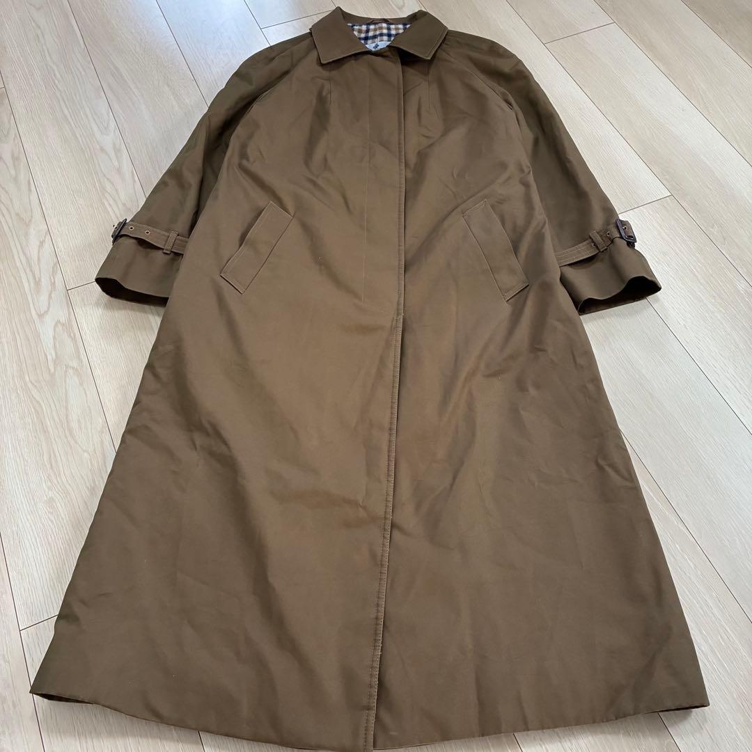 稀少80s ハロッズ別注 英国製【Aquascutum】クラシックトレンチコート