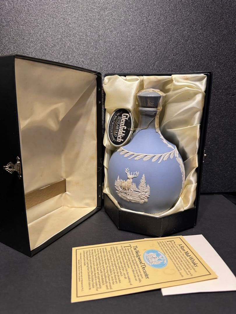 グレンフィディック 21年 ウェッジウッドボトル　WEDGEWOOD 希少