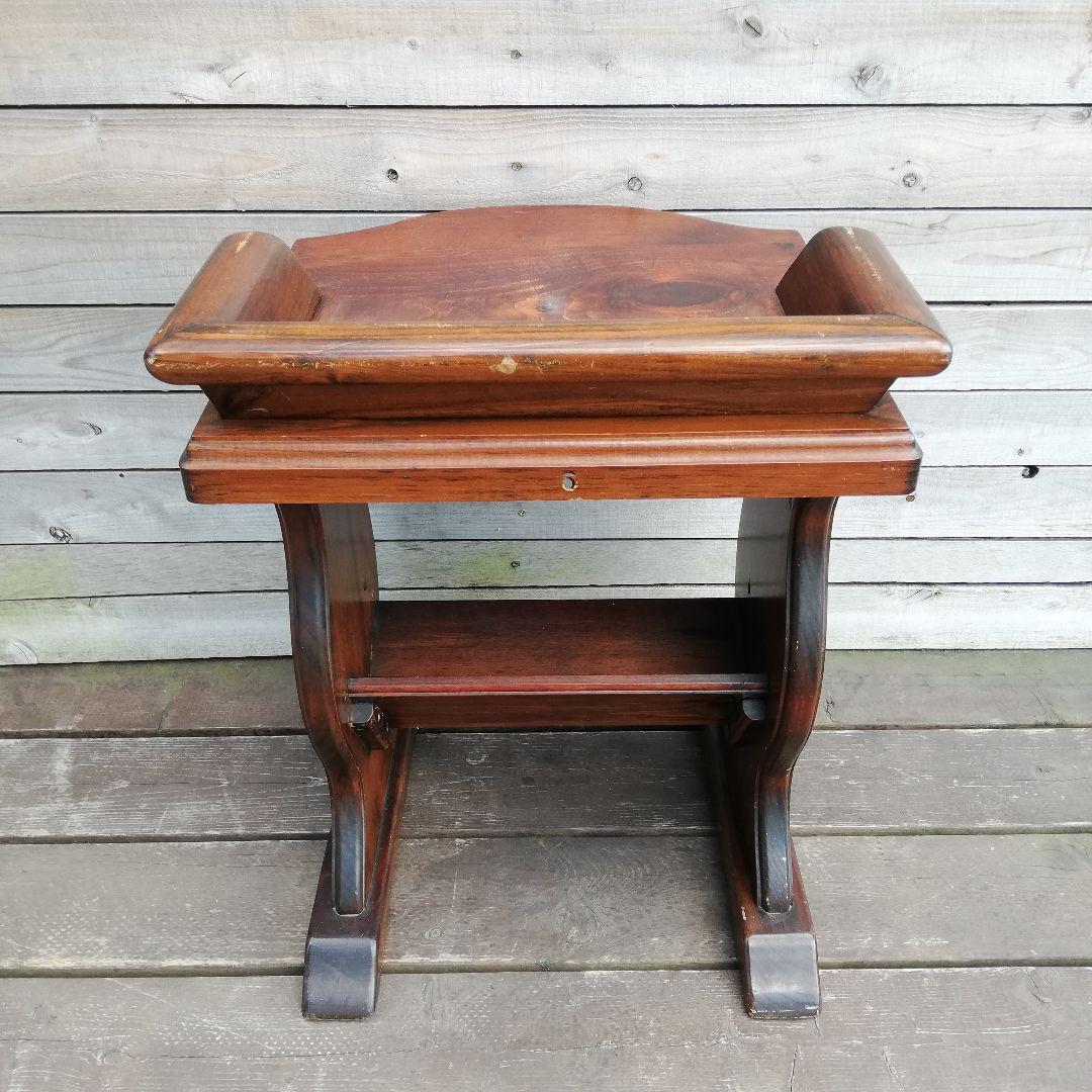 M♦ 無垢材 ヴィンテージ サイドテーブル