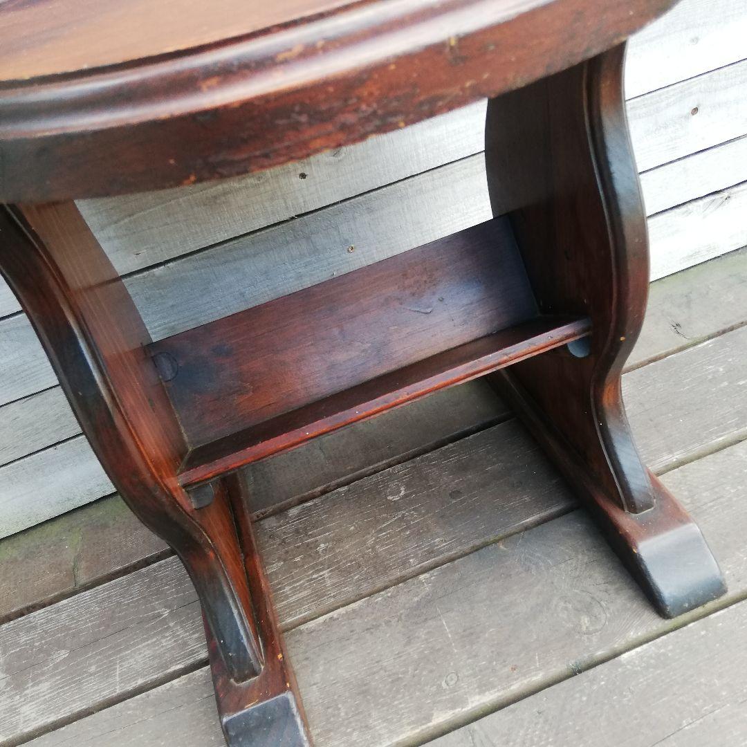 M♦ 無垢材 ヴィンテージ サイドテーブル