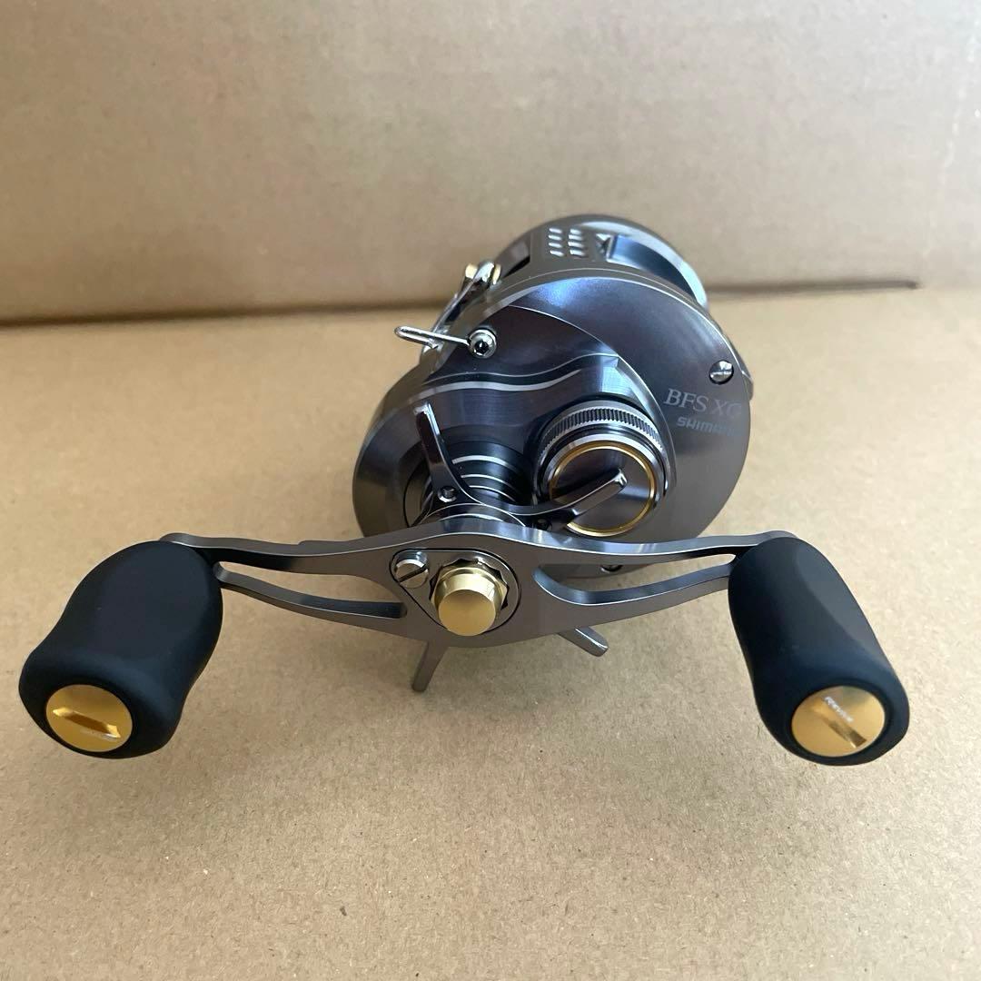 【美品】シマノ 23カルカッタ BFS XG カスタム 中古