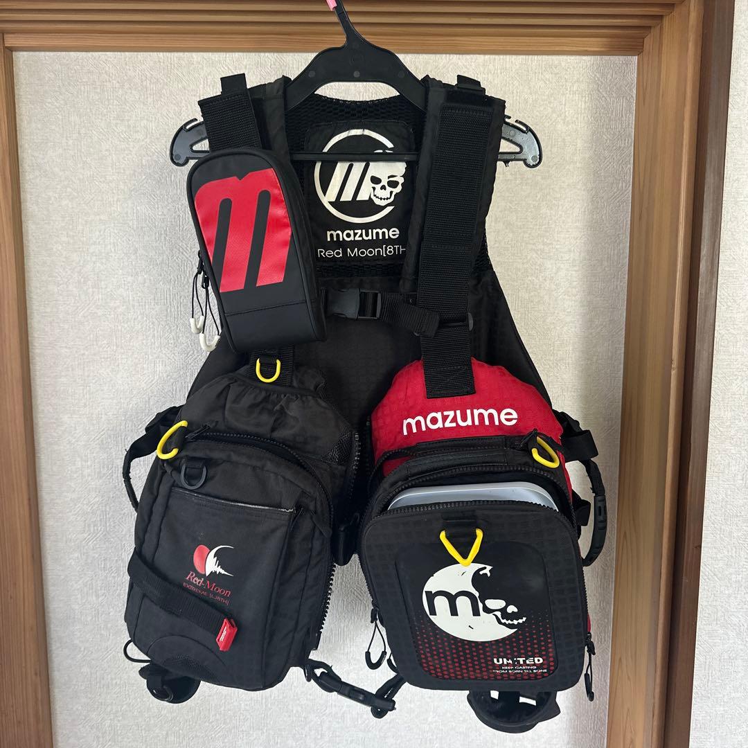 mazume Red Moon 18 フィッシングベスト