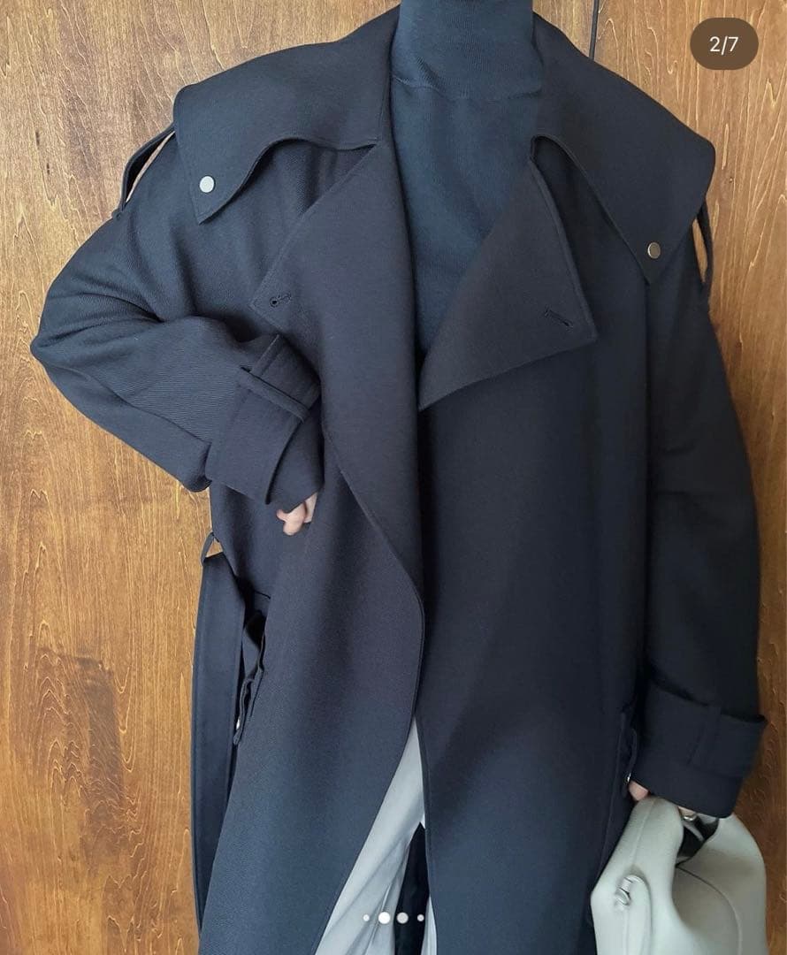 【新品】Seamless dolman trench CT 定価52800円