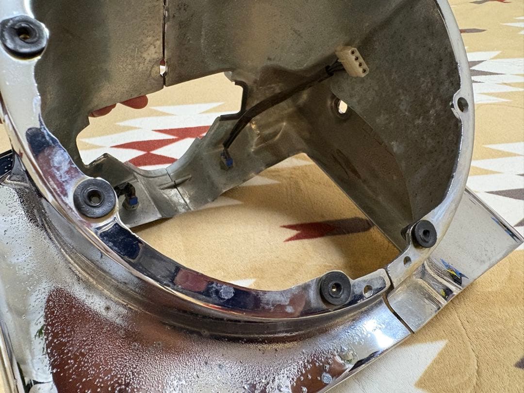 ハーレー ナセル　FLHR 2002年式 ロードキング ヘッドライトカバー