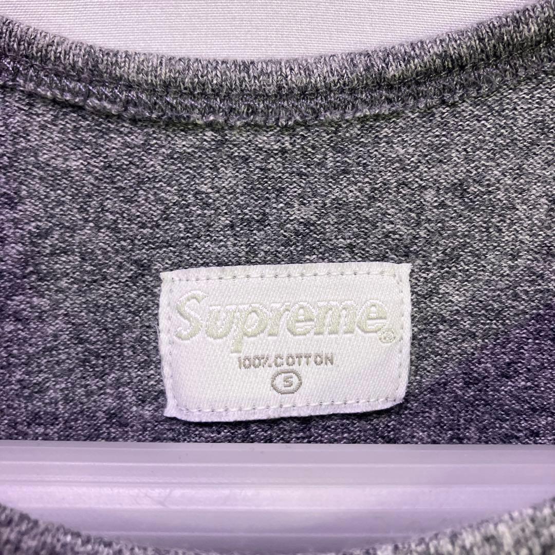 美品　Supreme タンクトップ グレー 入手困難　日本人向けサイズ