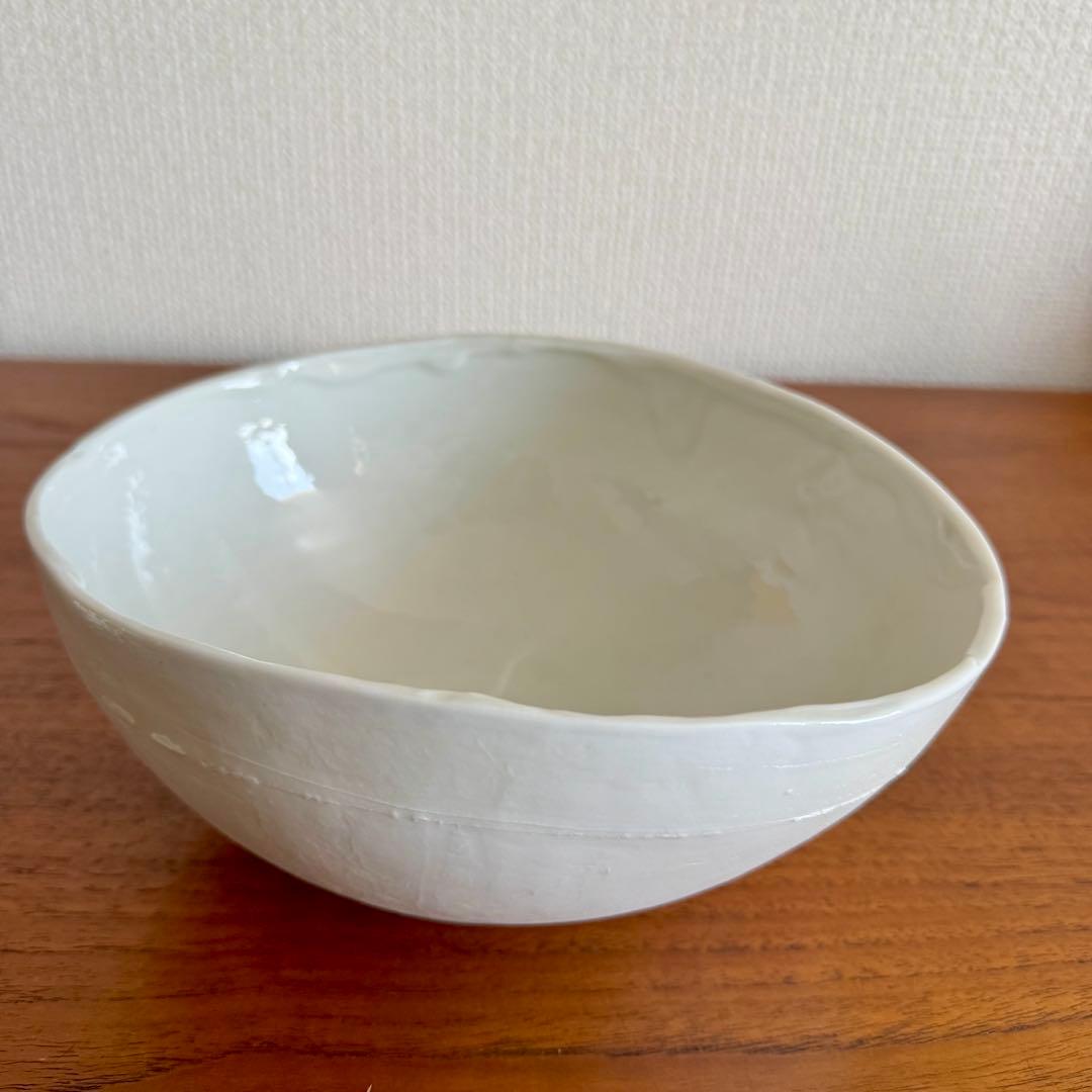 十場あすかさん　楕円鉢　楕円ボウル　磁器製　新品未使用品