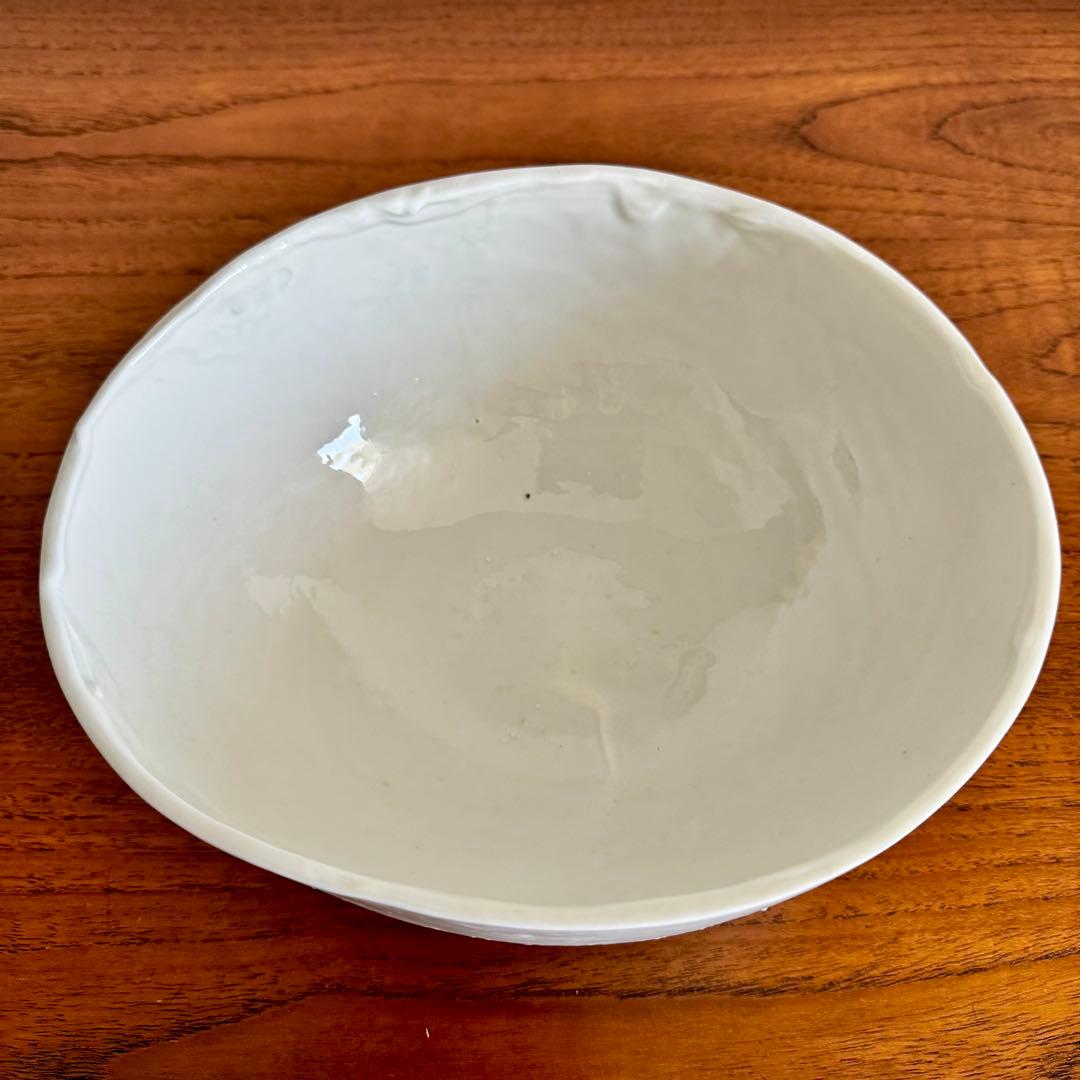 十場あすかさん　楕円鉢　楕円ボウル　磁器製　新品未使用品