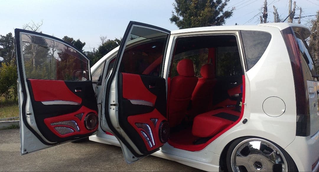 【超低175改】 内装パネル4ドアセット　ロックフォード