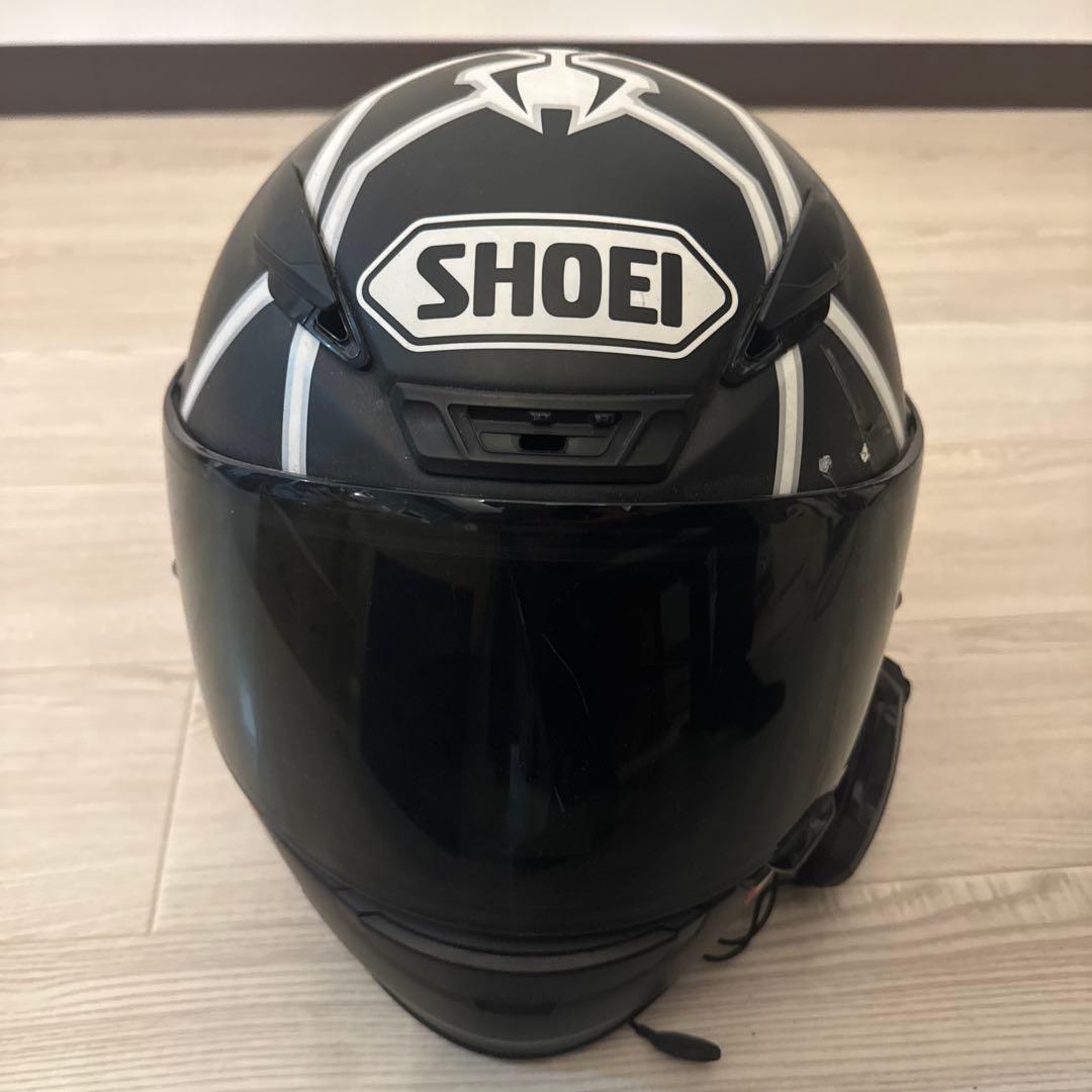 SHOEI Z7 マルケス・モデル Lサイズ シールド+ビーコム