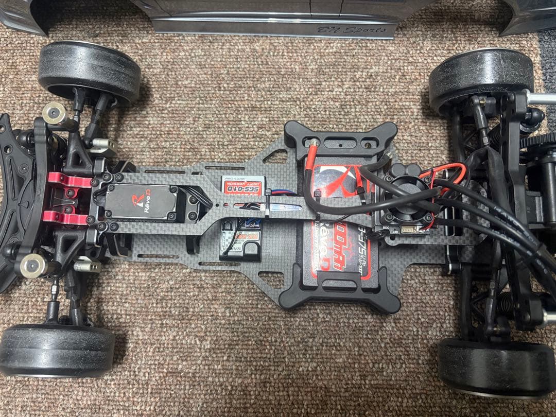 スーパーマリオ！ヨコモ/YOKOMO YD-2RX メカ一式 プロポ付